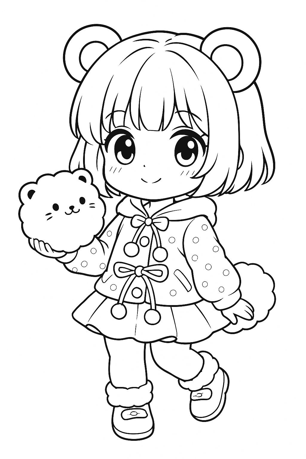 Adorable Simmy Cat Coloring Pages – Fun and Creative Brain Development for Kids
