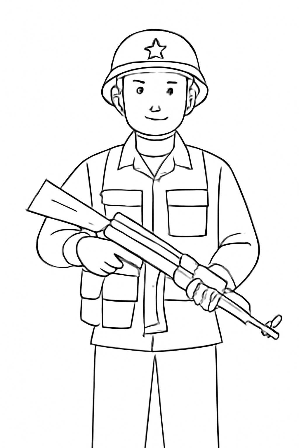 Monochrome Soldier