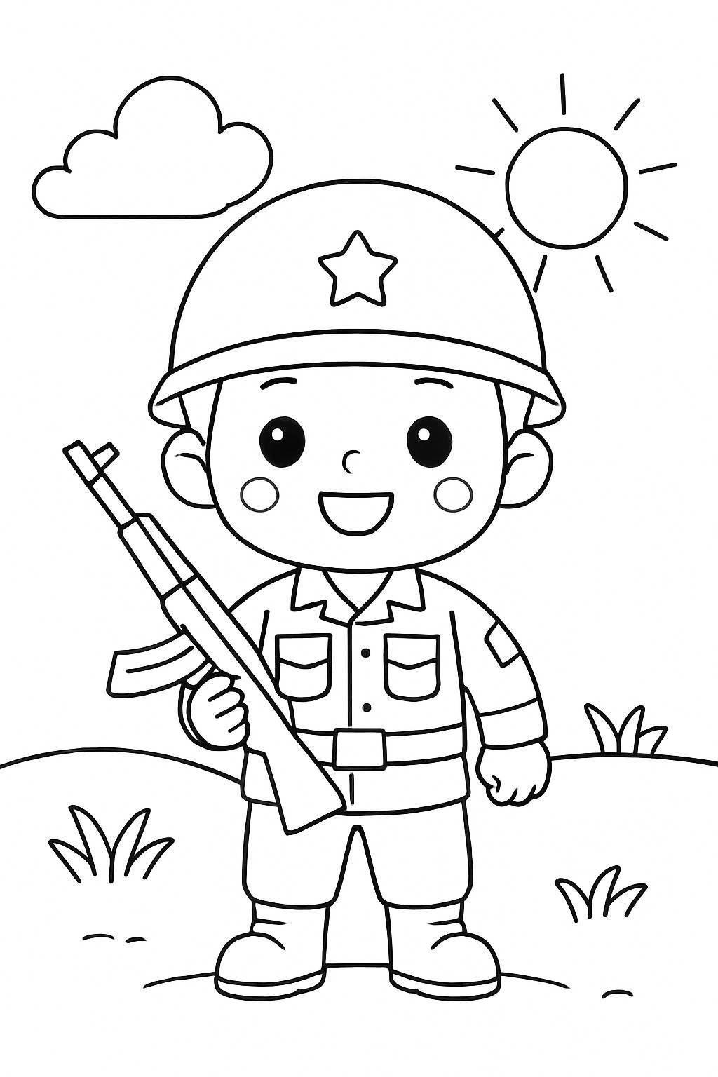 Cartoon Soldier