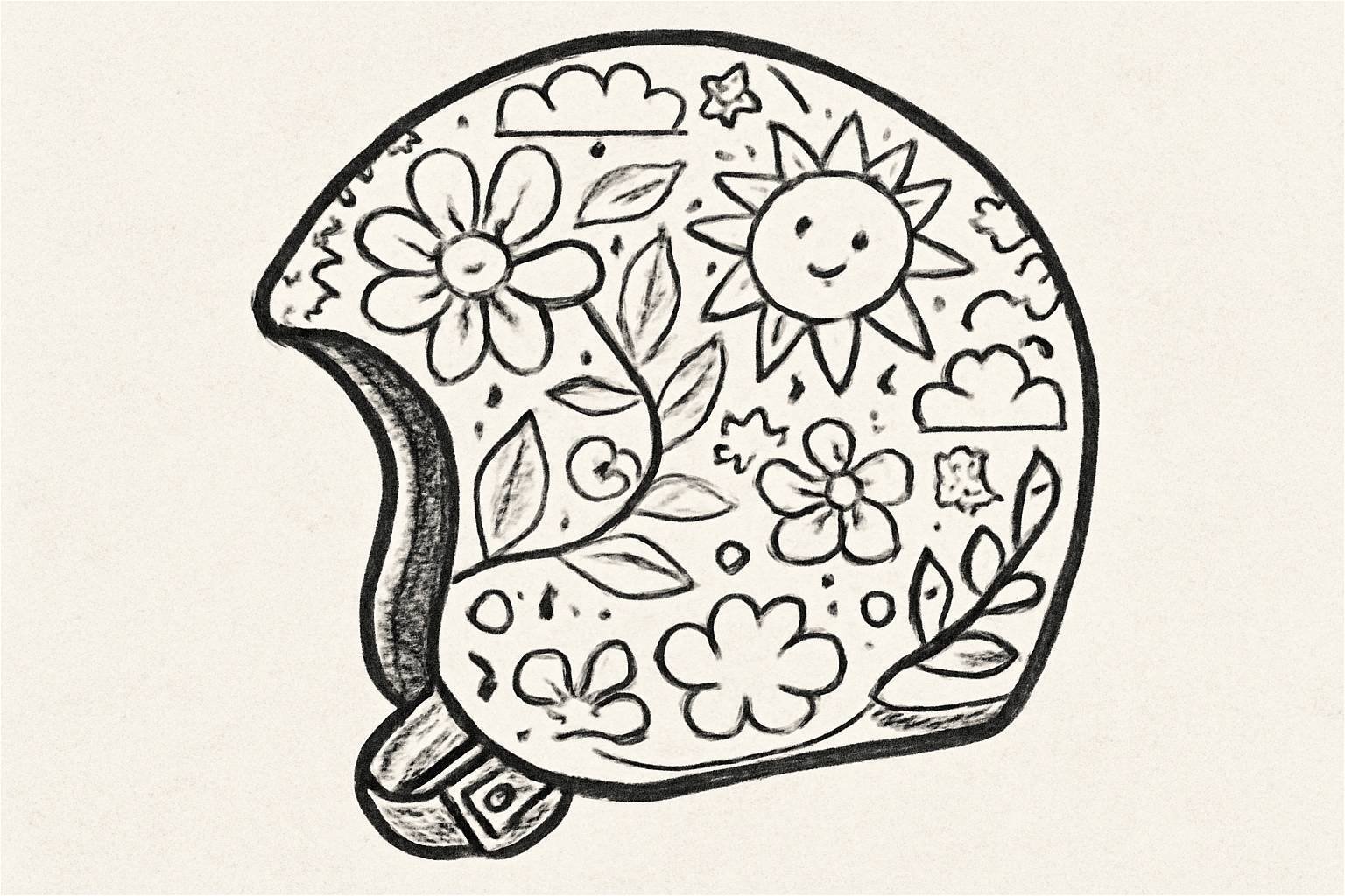 Artistic Pattern Helmet
