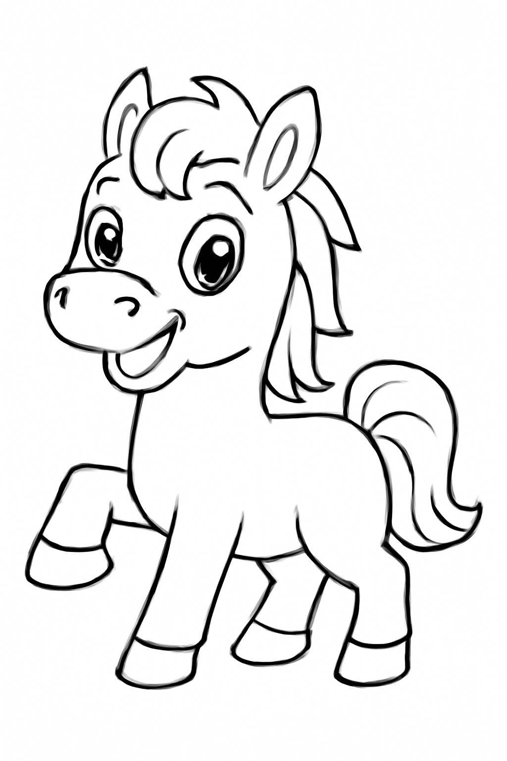 Cartoon Horse