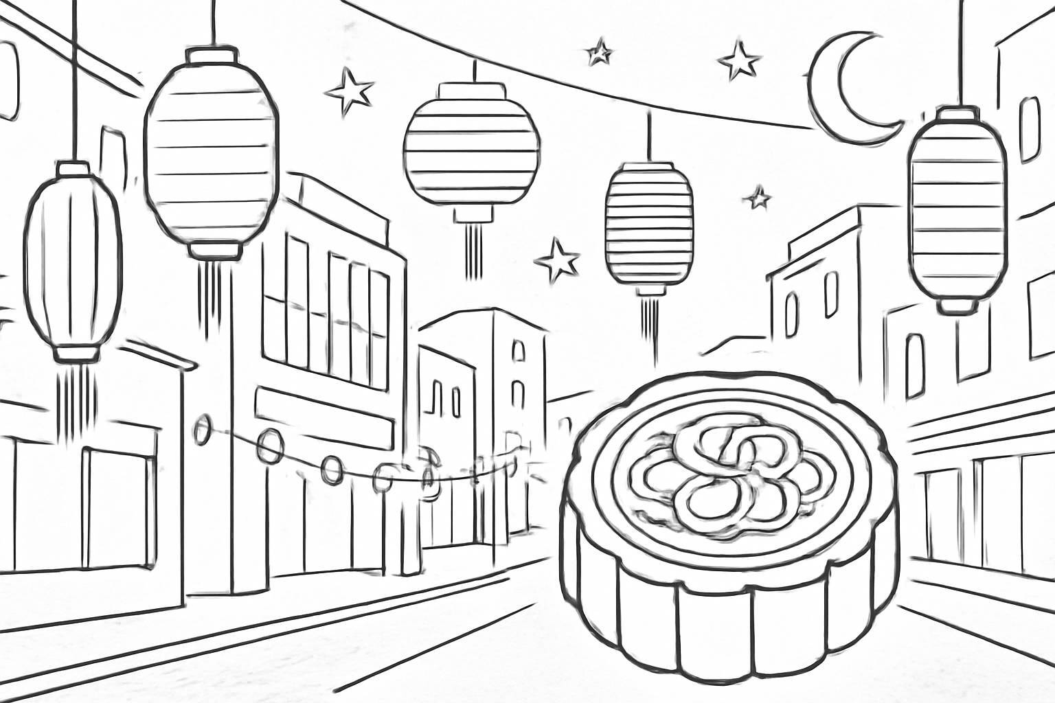 Modern Mid-Autumn Festival