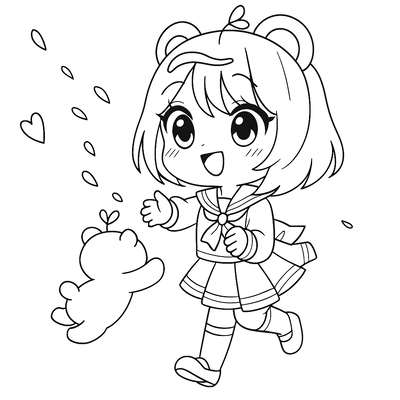 Adorable Simmy Cat Coloring Pages – Fun and Creative Brain Development for Kids