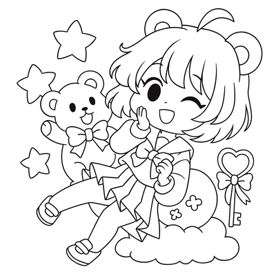 Adorable Simmy Cat Coloring Pages – Fun and Creative Brain Development for Kids