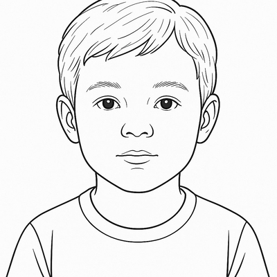 All About Me Coloring Pages for Kids – Vibrant and Fun Designs