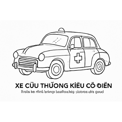 Ambulance Coloring Pages for Kids – Beautiful, Easy-to-Download PDF