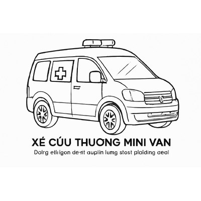 Ambulance Coloring Pages for Kids – Beautiful, Easy-to-Download PDF