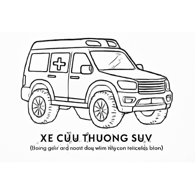 Ambulance Coloring Pages for Kids – Beautiful, Easy-to-Download PDF