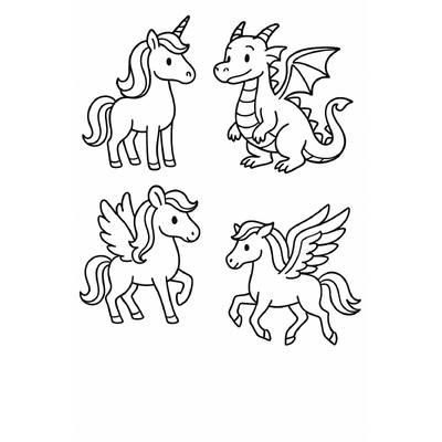 Animal Coloring Pages for Kids – Beautiful PDF Animal Coloring Sheets