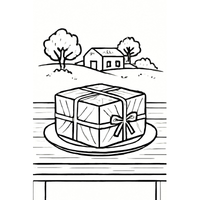 Bánh Chưng Coloring Pages for Kids – Free PDF Download