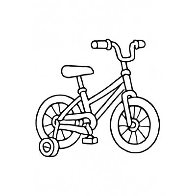 Bicycle Coloring Pages for Kids – Printable Bicycle Coloring PDF