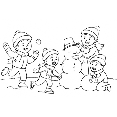 Christmas Coloring Pages for Kids – Free PDF Download