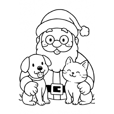 Christmas Coloring Pages for Kids – Free PDF Download