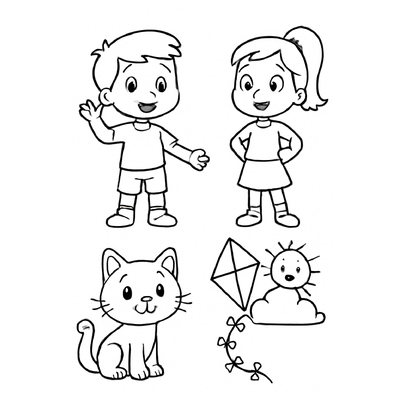 Coloring App for Kids – Beautiful Coloring Pictures and Activities