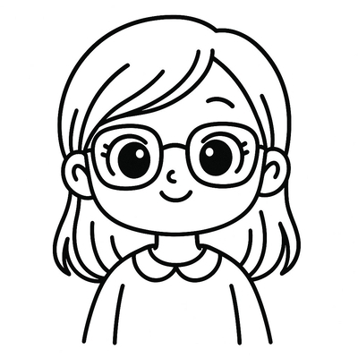 Cute Boy and Girl Coloring Pages 2026 for Kids to Practice Coloring