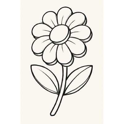 Flower Coloring Pictures for Kids – Beautiful Coloring Pages