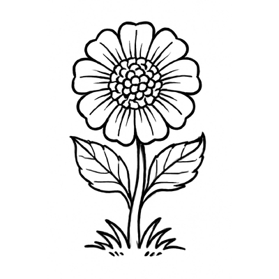 Flower Coloring Pictures for Kids – Beautiful Coloring Pages