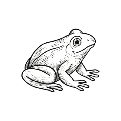Frog Coloring Pages for Kids – Cute and Fun Frog Pictures