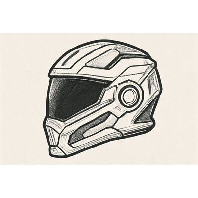 Helmet Coloring Pages for Kids – Free PDF Download