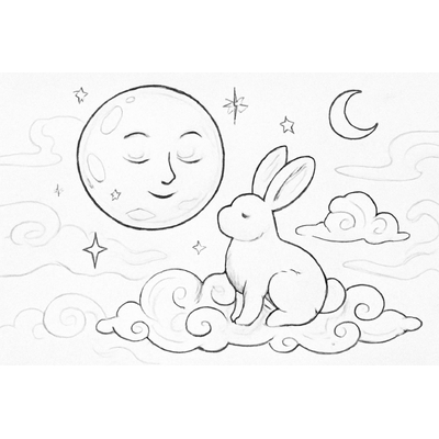 Mid-Autumn Festival Coloring Pages for Kids – Free PDF Download