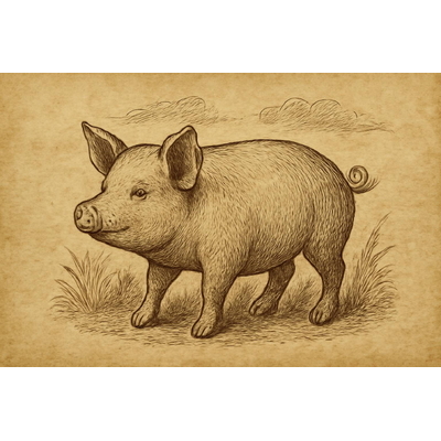 Pig Coloring Pages for Kids – Cute and Fun Piglet Pictures