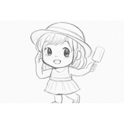 Summer Outfit Coloring Pages for Kids – Fun Summer Coloring Pictures