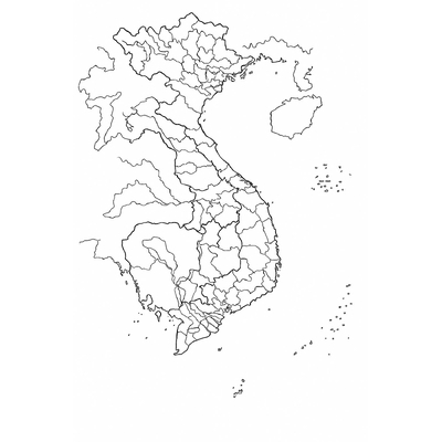 Vietnam Map Coloring Pages for Kids – Beautiful, Easy-to-Download PDF