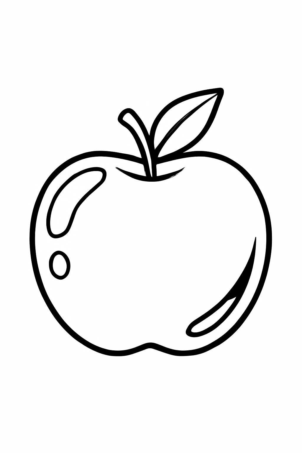 Glossy Metallic Apple