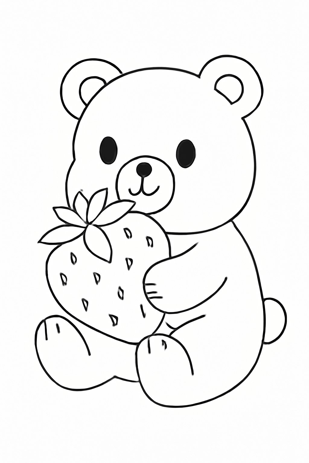 Bear with Fruit