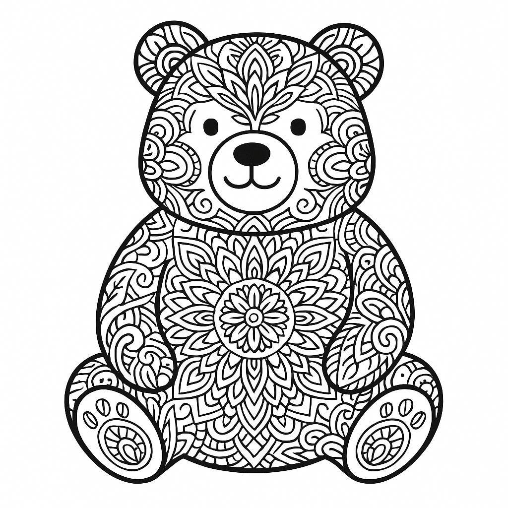 Mandala Bear