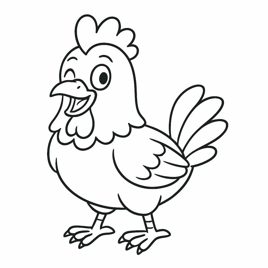 Cartoon Chicken