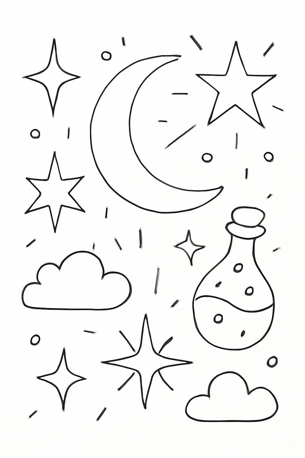 Glow-in-the-Dark Coloring