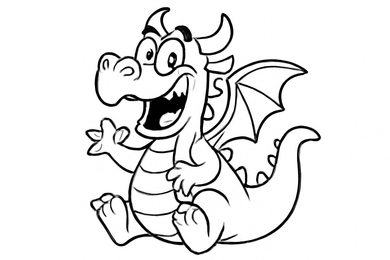 Creative Cartoon Dragon