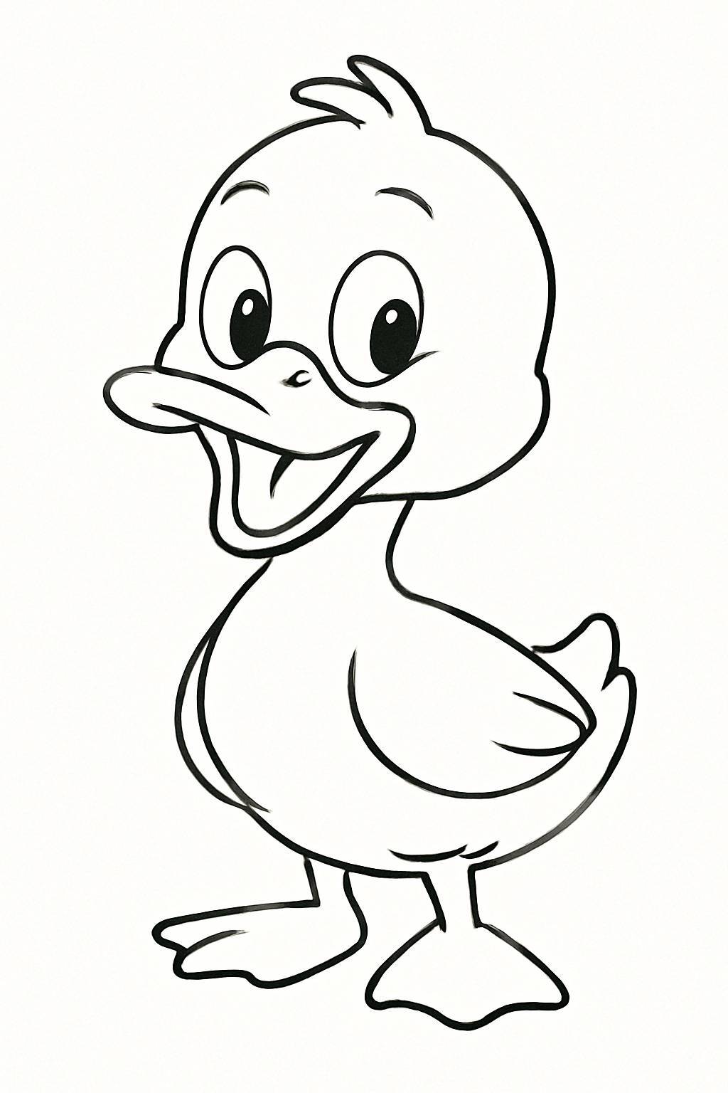Cartoon Duck