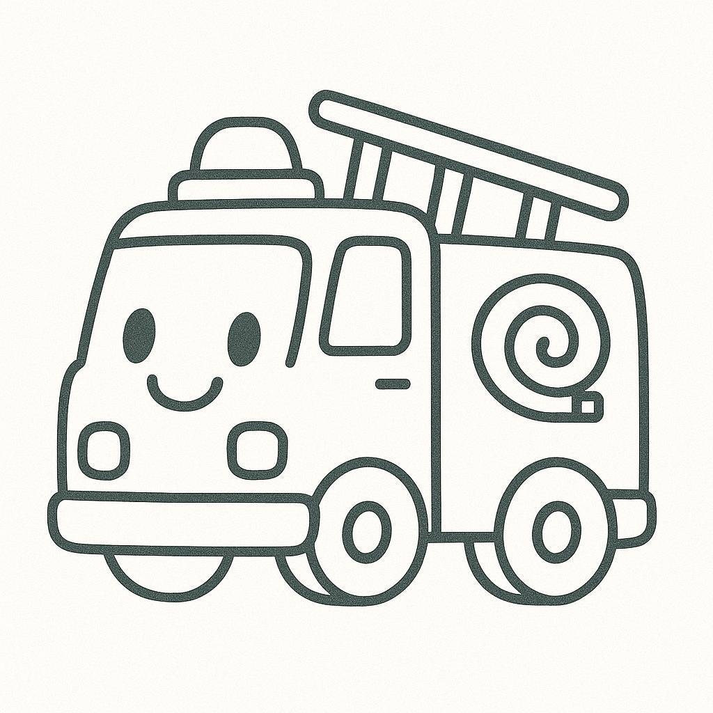 Chibi Fire Truck