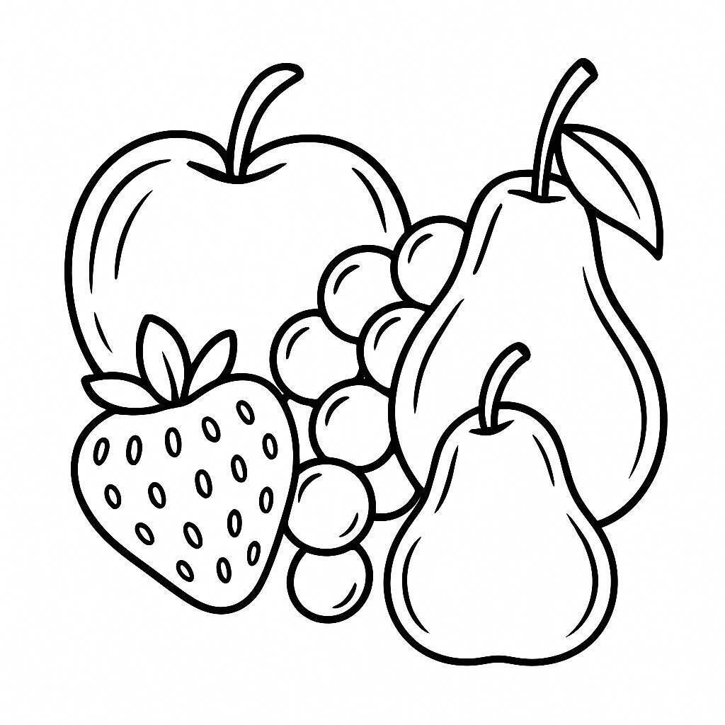 Metallic Fruits and Flowers