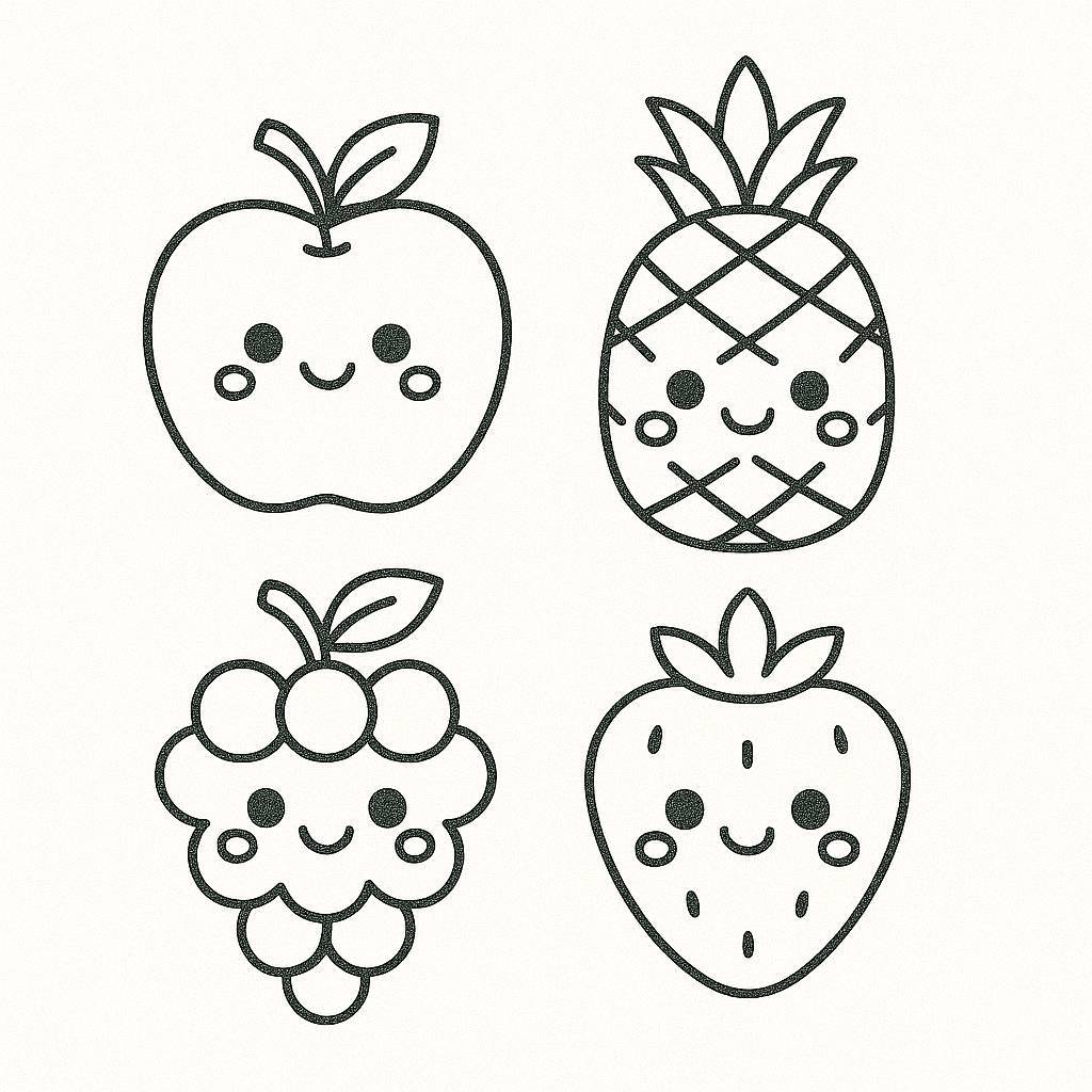 Cartoon Fruit