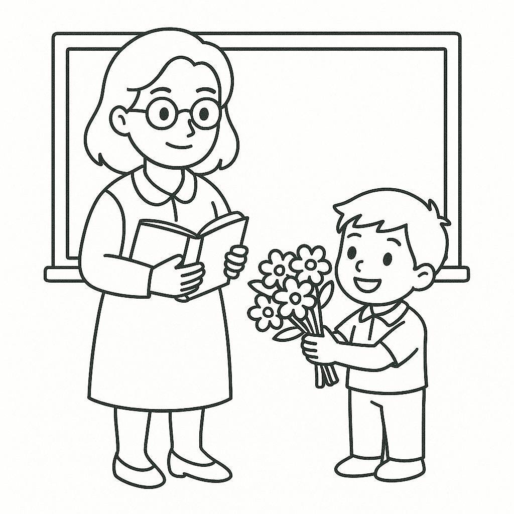 Traditional November 20th Coloring Page