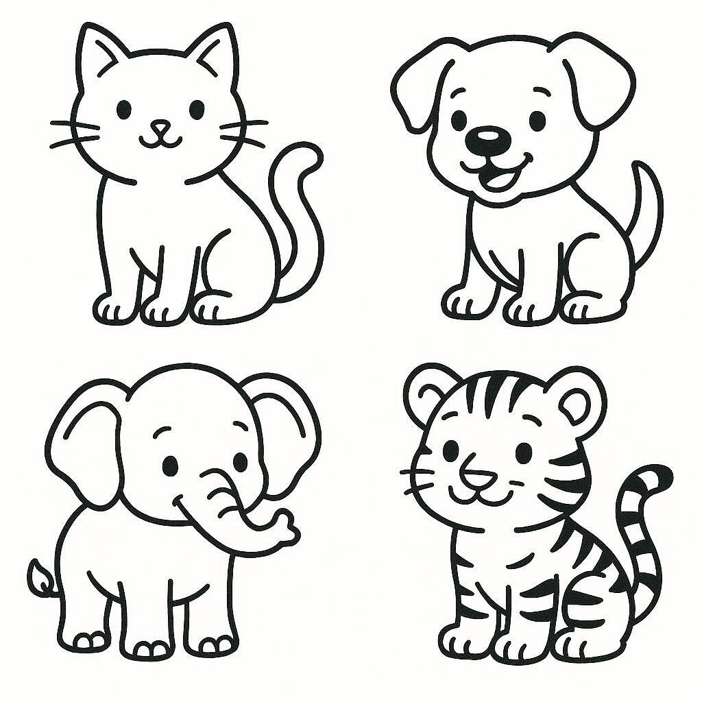 Online Animal Coloring