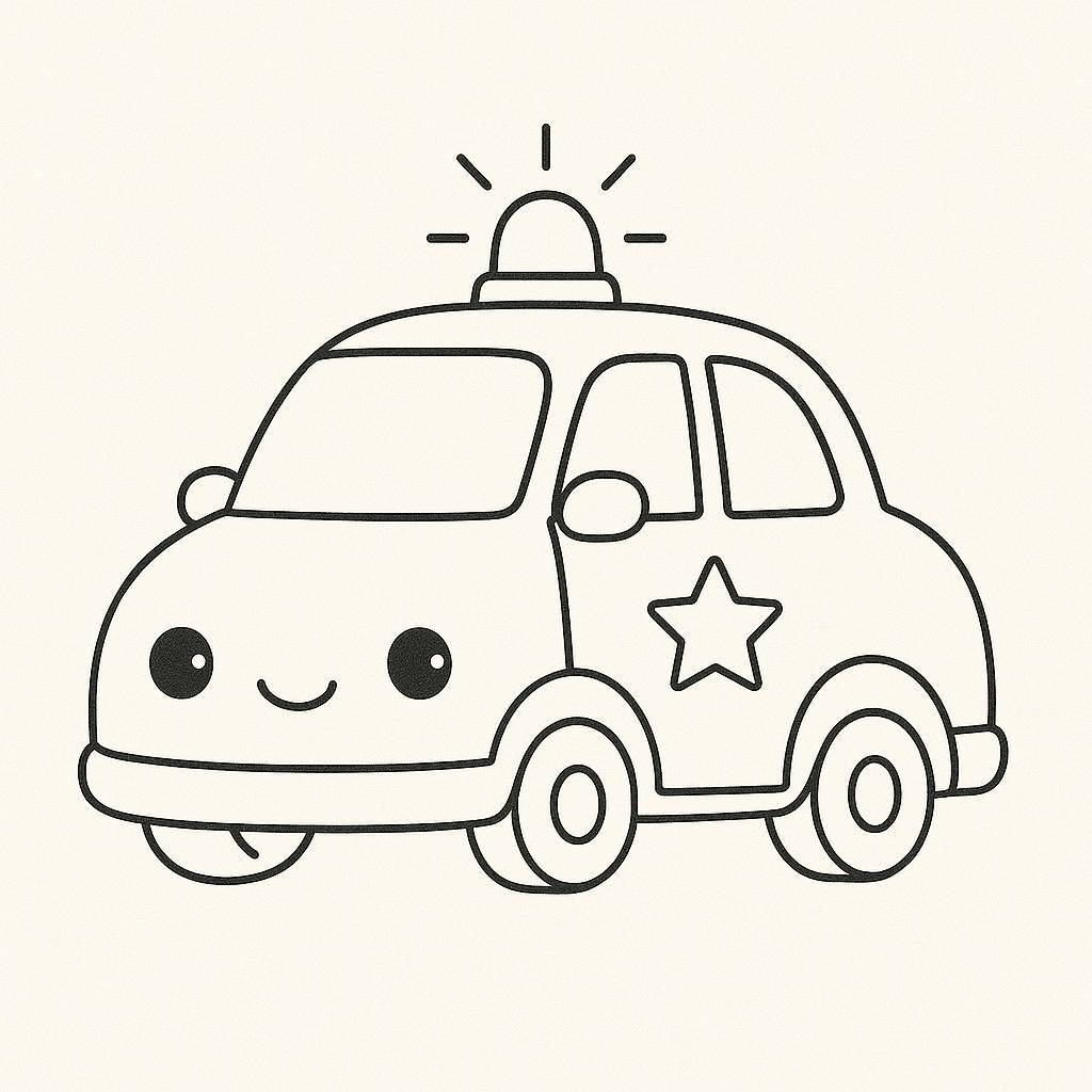 Kawaii Police Car