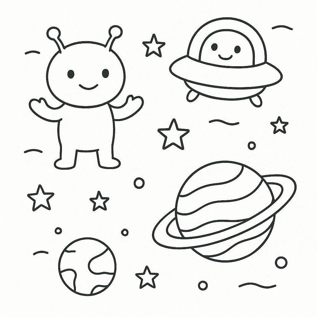 Outer Space Creatures