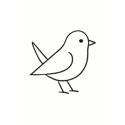 Bird Coloring Pages for Kids – Free Printable Bird Coloring PDF