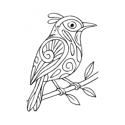 Bird Coloring Pages for Kids – Free Printable Bird Coloring PDF