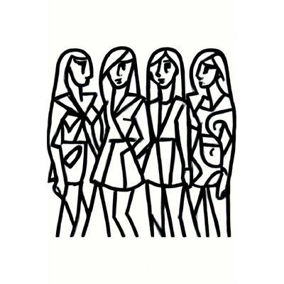 Blackpink Coloring Pages for Kids – Fun and Creative Blackpink Pictures