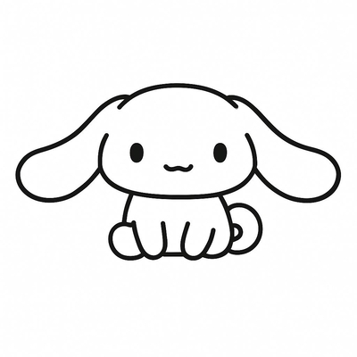 Cinnamoroll Coloring Pages for Kids – Free Printable PDF