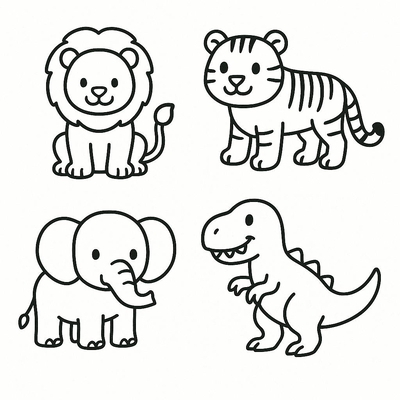 Coloring Pages for Boys – Free Printable Boy Coloring PDF