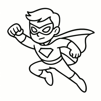Coloring Pages for Boys – Free Printable Boy Coloring PDF