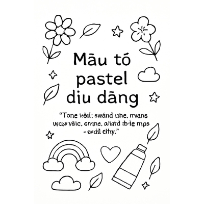 Coloring Paints for Kids – Cute and Beautiful Coloring Pictures