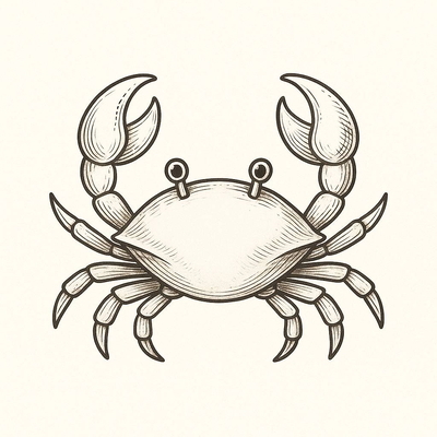 Crab Coloring Pages for Kids – Free Printable Crab Coloring PDF