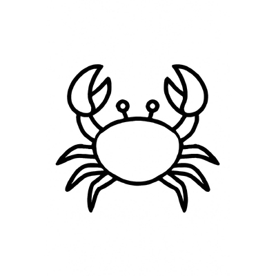 Crab Coloring Pages for Kids – Free Printable Crab Coloring PDF